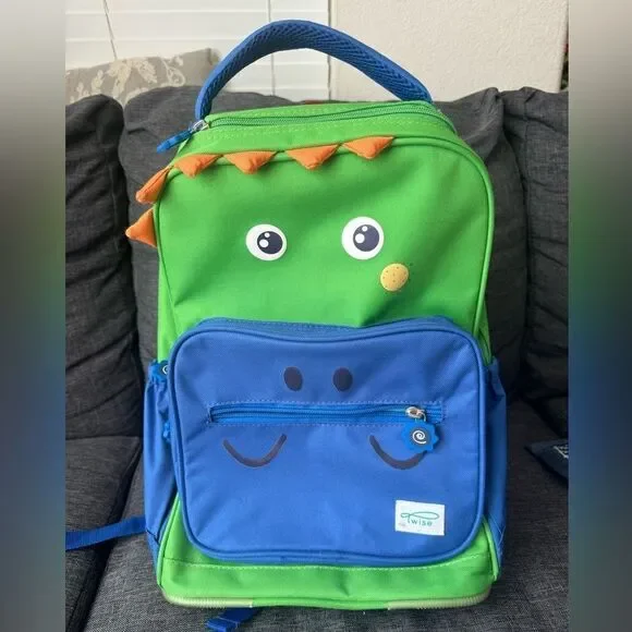 TWISE Twise Side-kick Rolling Backpack, Dino - Picture 4 of 14